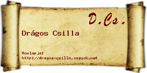 Drágos Csilla névjegykártya